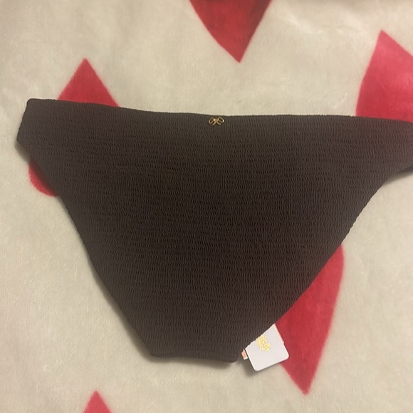 Pilyq Coco Smocked Full Bikini Bottoms | PQ Swim | NWT - Picture 8 of 14